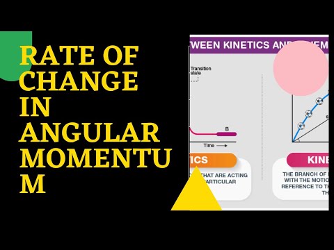 Rate of change of angular momentum and moment of force - YouTube
