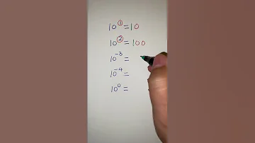Exponent Power Of 10 Exponents Powerof10 Power Algebra Mathtricks Mathstricks Shorts 