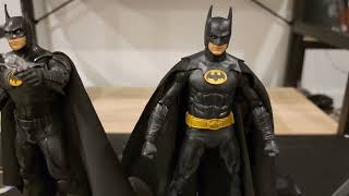 Mcfarlane Toys DC MULTIVERSE 1989 2 PACK BATMAN AND BATMOBILE (Gold label) Amazon Exclusive Unbox