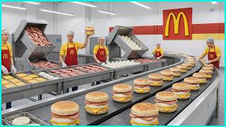 How Egg McMuffins Are Made_ Inside McDonald_s Breakfast Supply Chain : Full Process