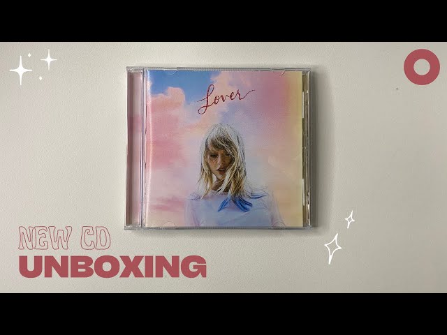 Taylor Swift - Lover CD UNBOXING - YouTube