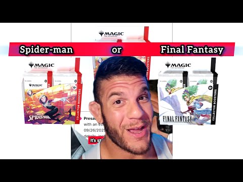 🚨 Spider-man or Final Fantasy 🚨 #MTG #MagicTheGathering #EDH #TCG #Foil #SLD #FL #ART #lol #Nerd #Hi