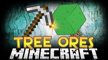Minecraft: Ore Trees Mod (Farm, Grow, and Harvest Ores)