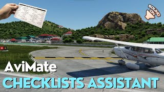 This AI copilot will help you with your checklist in X-Plane and MSFS!