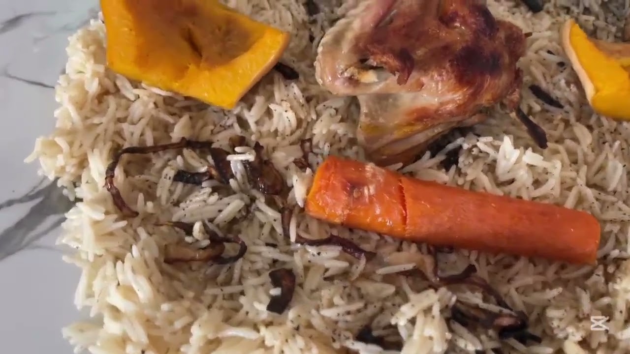 شاركتكم طريقتي بكبستي ❤️🤤ونضفت ارضية المطبخ😅🧼🧹.