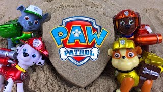 PAW PATROL KINETIC SAND BADGE SURPRISES WITH RYDER CHASE MARSHALL RUBBLE ZUMA ROCKY EVEREST & SKYE PAW PATROL KINETIC SAND BADGE SURPRISES WITH RYDER CHASE MARSHALL RUBBLE ZUMA ROCKY EVEREST & SKYE