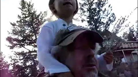 Sunshine On Daddy's Shoulders