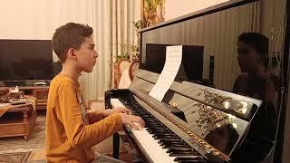 9-Year-Old Plays Shostakovich Waltz From Memory Stunning Home Piano Performance