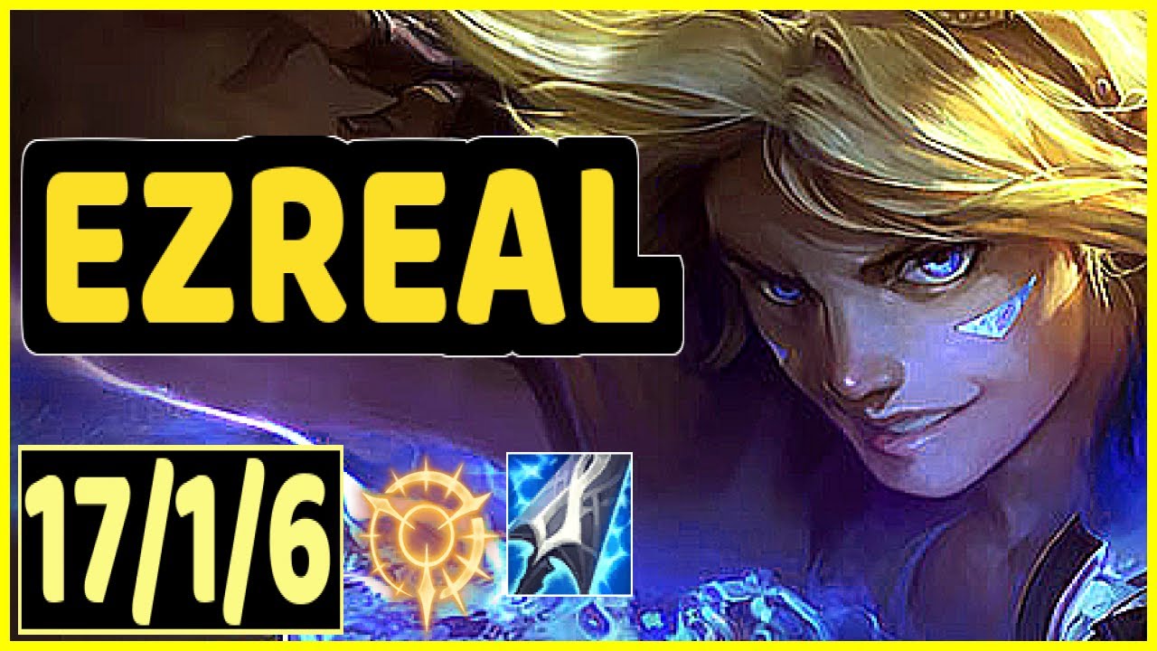 EZREAL VS TWISTED FATE - 17/1/6 KDA MID GAMEPLAY