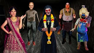 EVIL NUN KI SHAADI | GRANDPA, MR MEAT & ICE SCREAM MAN 