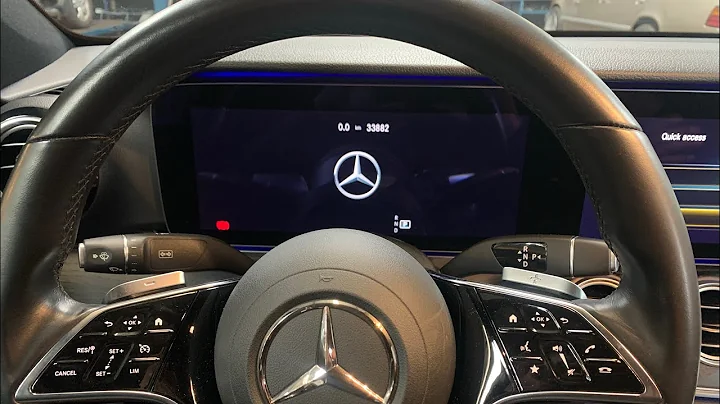 Mercedes E Class W213 facelift service / oil reset