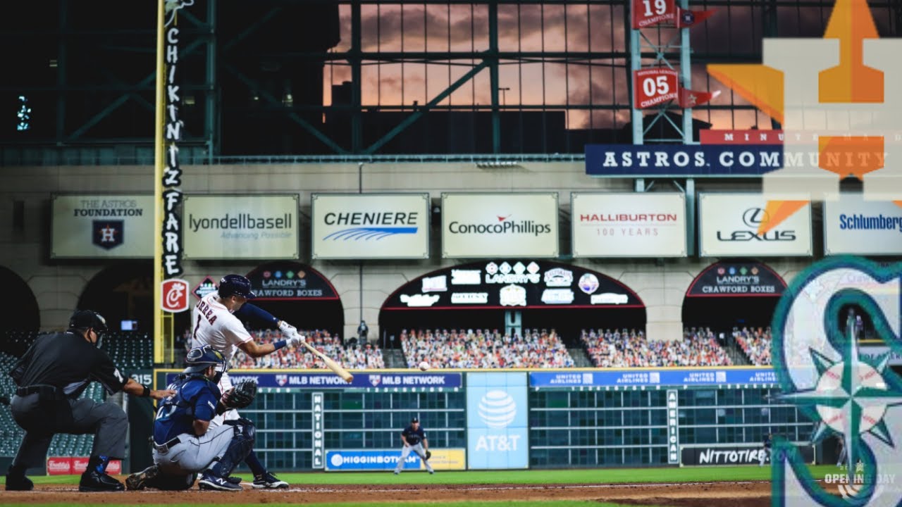 ASTROS VS MARINERS OPENING DAY! Opening Day Highlights YouTube