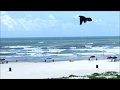 Galveston texas rare blue and green water may 2018