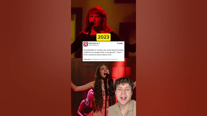 The FULL HISTORY of Taylor Swift and Olivia Rodrigo’s fued🚨 did Taylor sue?