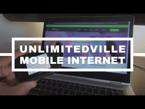 Trying Unlimitedville mobile Internet compared to what we use