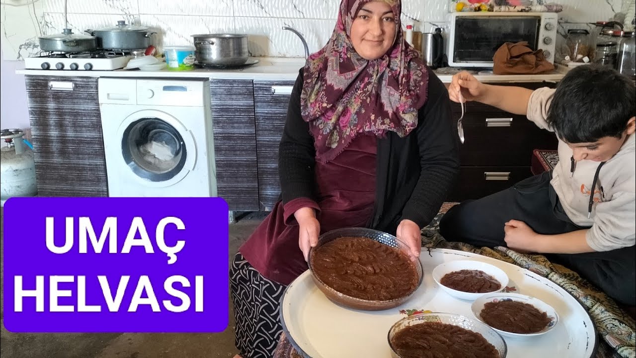 UMAÇ HELVASI Yaptık Arpa Doldurduk Kartopu Oynadık 