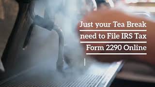 Instant IRS Form 2290 Schedule 1 Proof | Efile 2290 Form | HVUT 2290