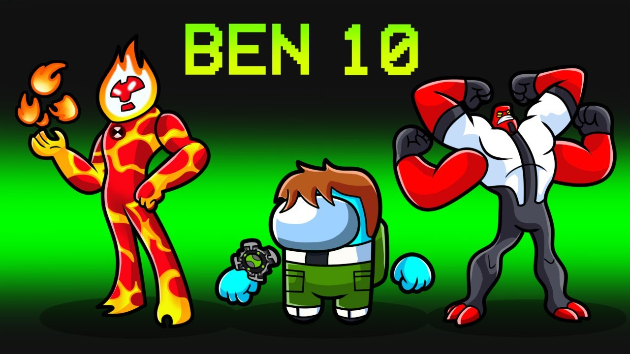 Jugando como BEN 10 en AMONG US!
