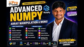 Advanced NumPy Tutorial | Array Manipulation, np.where(), np.unique(), Dot Product & More