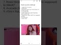 Rosé's accent challenge