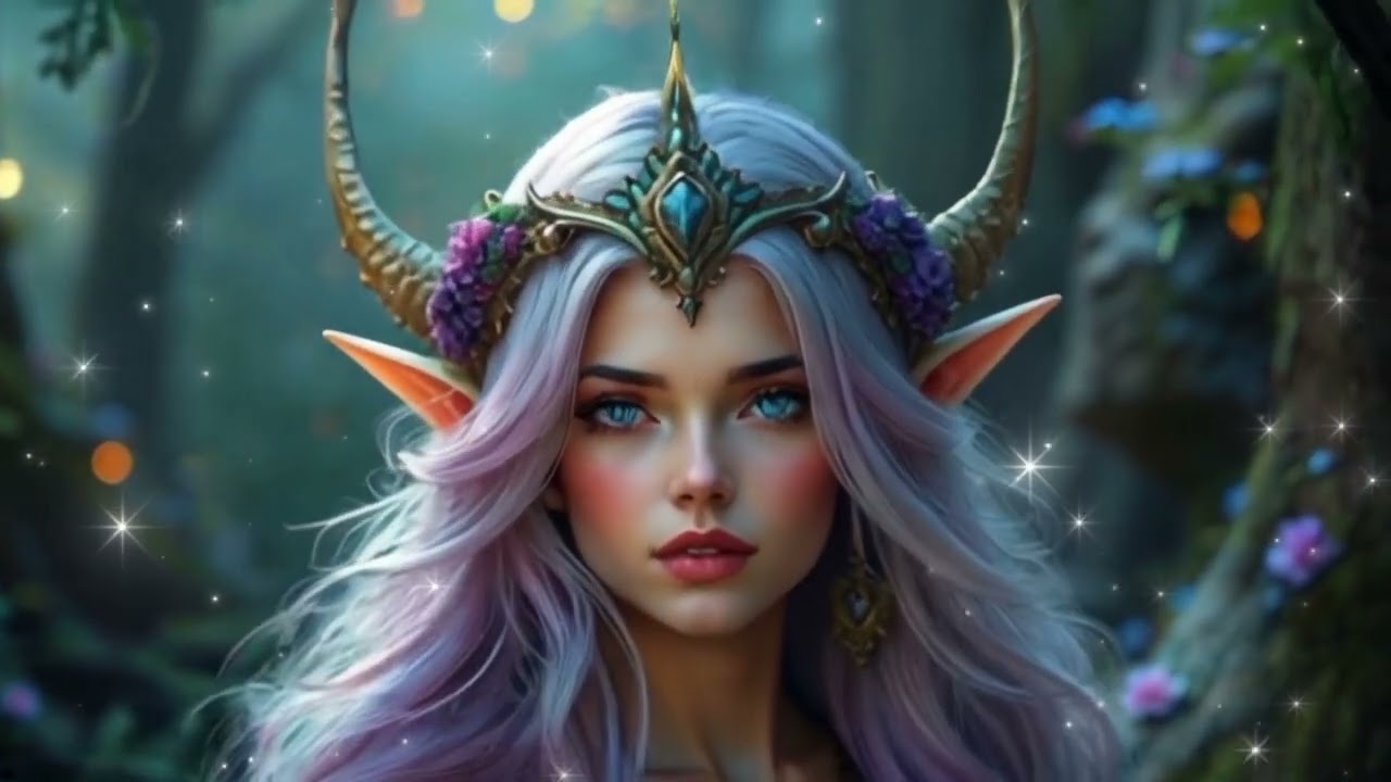 🎧 Elven Forest 🎧🌿 Ai Fantasy Music Soundscape 🌿 
