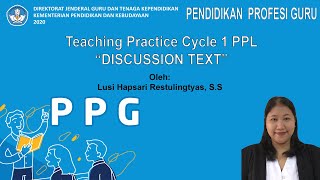 Teaching practice cycle 1 PPL