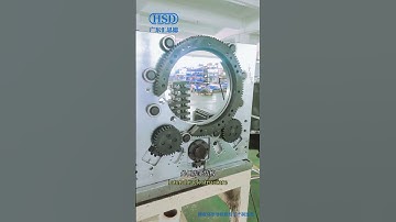 With tooth arc guide rail conveyor, automatic rack guide rail circulation conveyor system  #conveyor