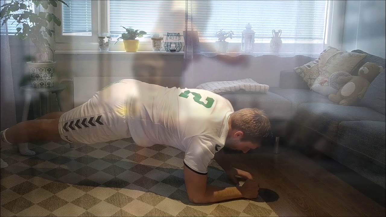 Handball home workout 8 YouTube