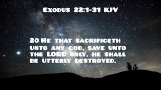EXODUS Chapter 22 KJV