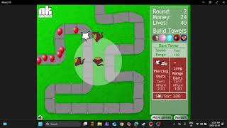 Beating btd1 walkthough/playthough. also my throat hurts :[