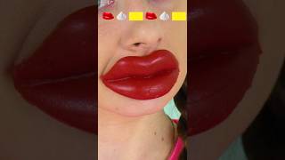 ASMR Emoji Wax Lips, Cream, Jello Mukbang #shorts