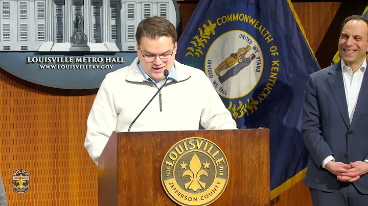 LMPD & Mayor Press Conference to honor LMPD Officers shot and wounded in the line of duty. 1-21-25