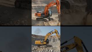 🔥 TATA vs CAT Excavator Battle | Kaun Hai Sabse Powerful Excavator? 💪🚜 tata vs cat exavetar #shorts