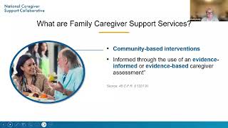 NCSC Webinar: Strategies to Assess and Meet the Needs of Family Caregivers