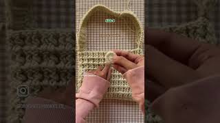 Famous How to add MAGNETIC BUTTON to crochet/ knitted bags/ items? #crochetforbeginners #crochetbag #button Profile