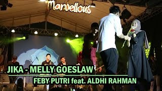 Jika - Melly Goeslaw (Feby Putri feat. Aldhi Rahman Cover) Duet Bikin Baper !!