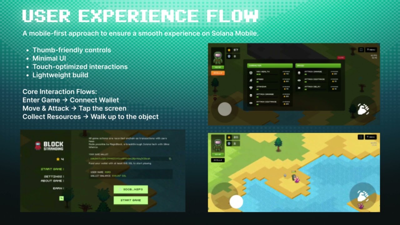 Block Stranding - Solana Mobile Hackathon