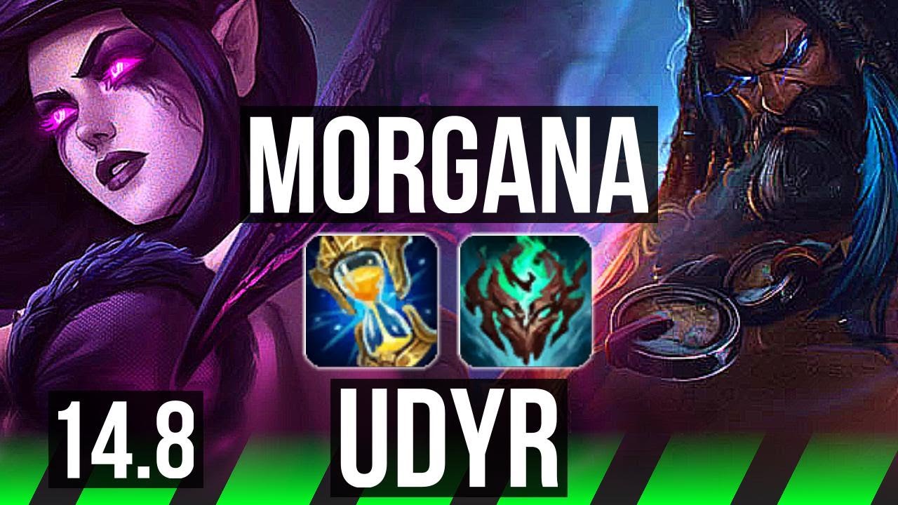 MORGANA vs UDYR (JGL) | Rank 6 Morg | EUW Master | 14.8