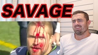 Rugby Fan Reacts to Most Savage Moments of NFL Football!