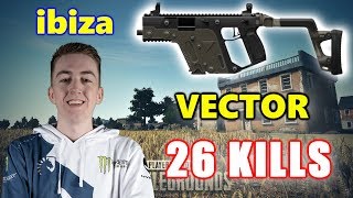 Team Liquid ibiza - 26 KILLS - VECTOR - SOLO - PUBG