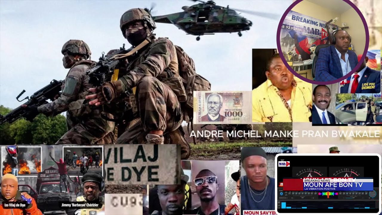 ANPIL KE SOTE! 7FEV RIVE/ANDRE MICHEL MANKE PRAN BK! ANPIL BANDI KOMENSE AP KOURI KITE MATISAN