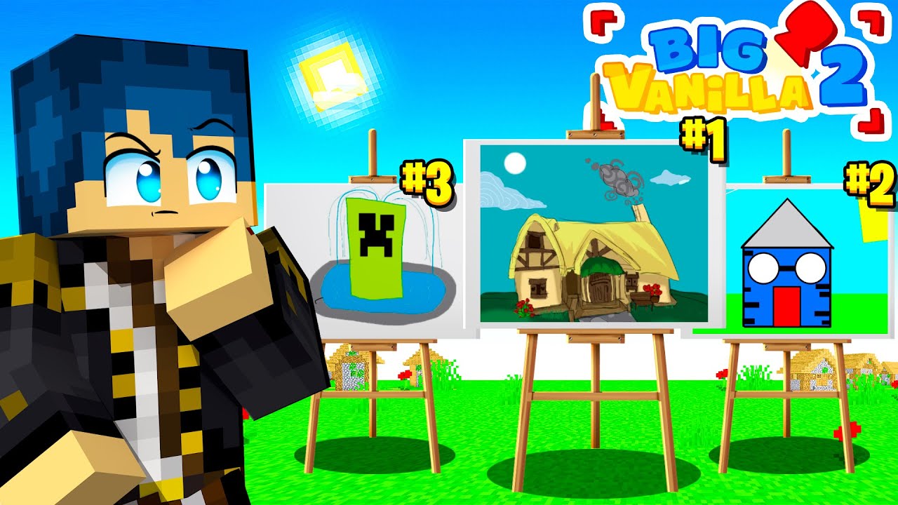VOTO I MIGLIORI DISEGNI DELLA BIG VANILLA 2! MINECRAFT Ep.17