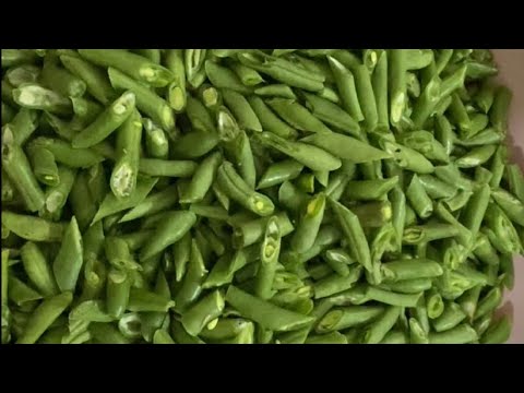 طريقة تفريز الفاصولياء خضراء ماضمونة سنتين