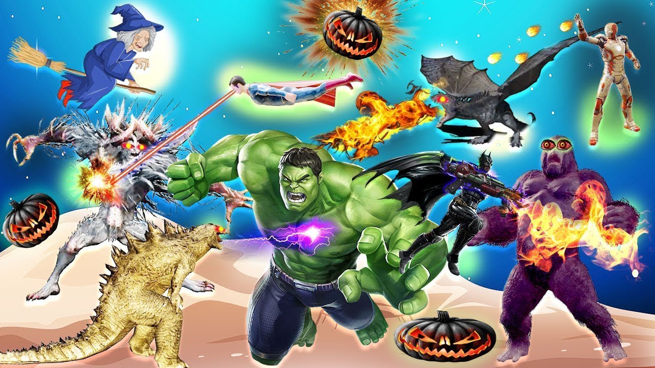 هالك وباتمان وكل الابطال الخارقين في مهمة خاصة