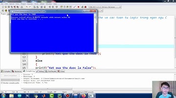 Bài 21: Toán tử logic trong ngôn ngữ lập trình C?