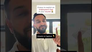 How to Explain Employment Gaps (UK CV Tips) #shorts