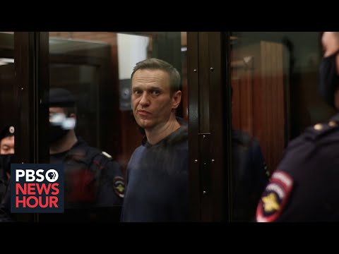 Calls for mass protests in Russia after opposition leader is sentenced to prison