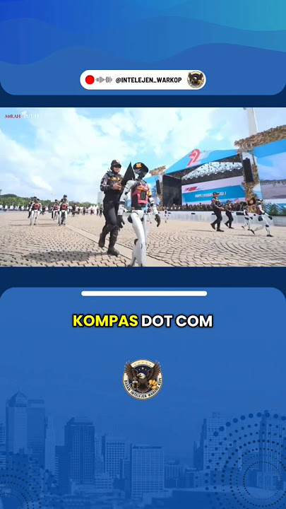 ROPI = Robot Polisi. Secanggih apa sih? #hutpolri #polisi