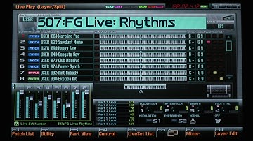 FG Connects Live Project for Roland Fantom-G