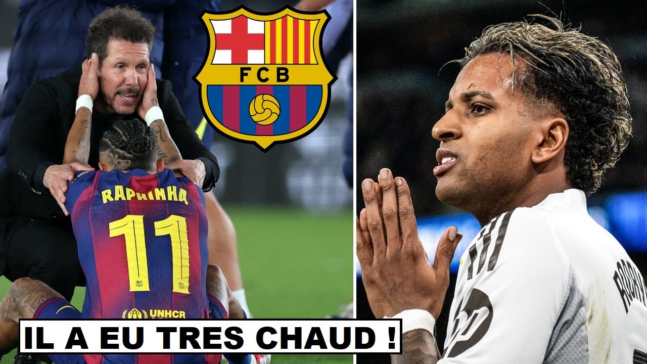🚨🚨 DIEGO SIMEONE COMPLÉTEMENT CHOQUÉ DU BARCA ! IL A EU TRES CHAUD / RODRYGO C'EST TERRIBLE ZI#3583